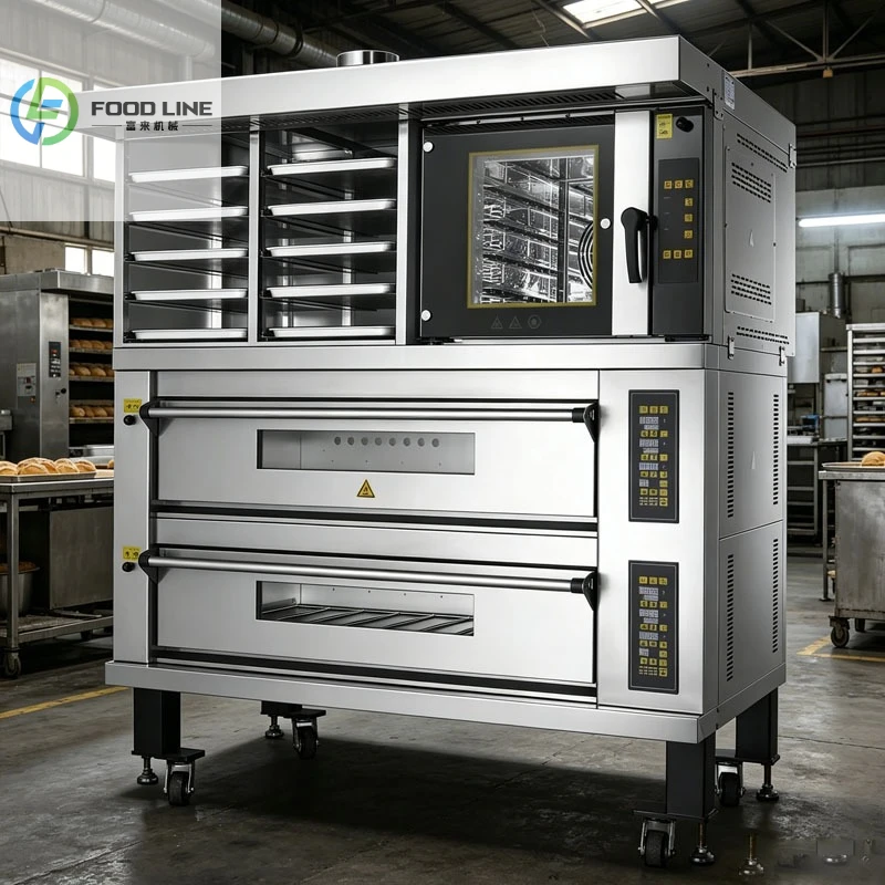 Multi-function Combination Oven Electric Deck Oven for Bakery Commercial Kitchen Industrial Heavy Duty Customized