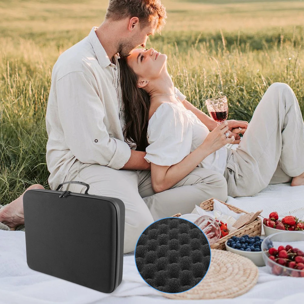 

Дорожный кейс-органайзер с жестким корпусом для переноски Starlink Mini Dish, подставки и адаптера для трубки