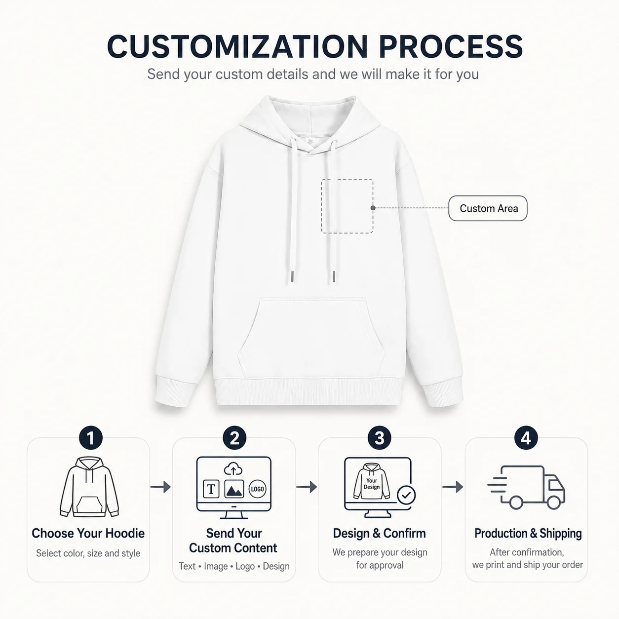 Sudadera con Capucha Personali - Winter Clothing Name reseña y precio