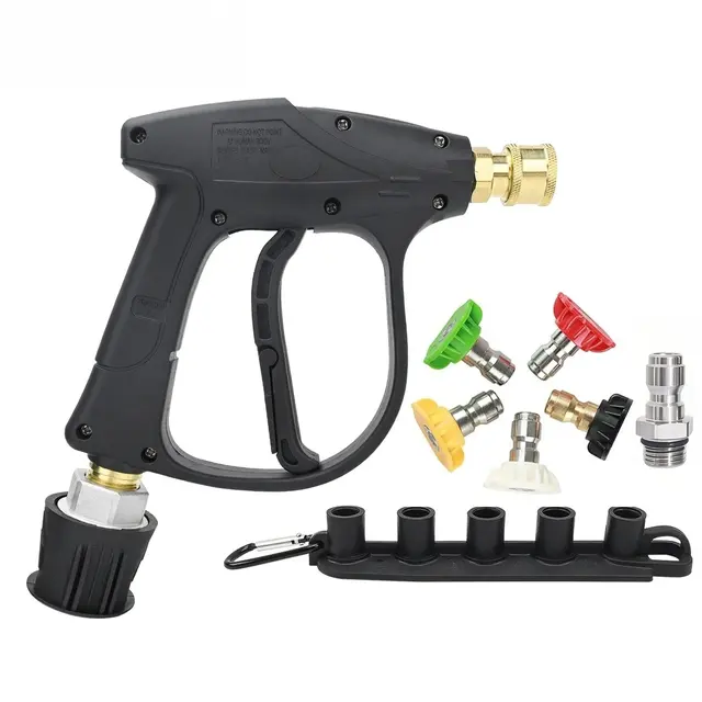 Pressure Washer for Car Cleaning Water Karcher Gun Quick Connector Hose Auto Nilfisk Parkside Bocsh Carbonated Nozzles Reel Otto