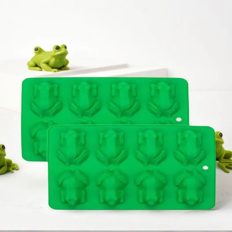 ✰✪3D Frog Silicone Molds Fondant Candy Chocolate Mould Passover Frog Jello Plaster Epoxy Resin Crayons Cake Decorating Tools