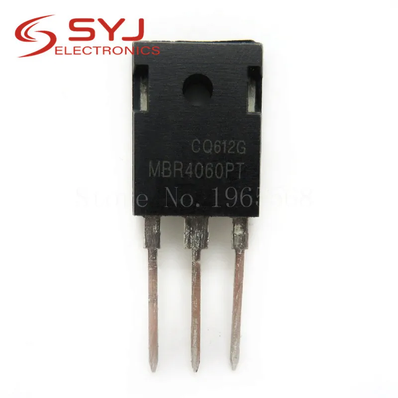 5pcs/lot MBR4060PT MBR4060APT MBR4060 TO-247 40A 60V Schottky transistor/In Stock