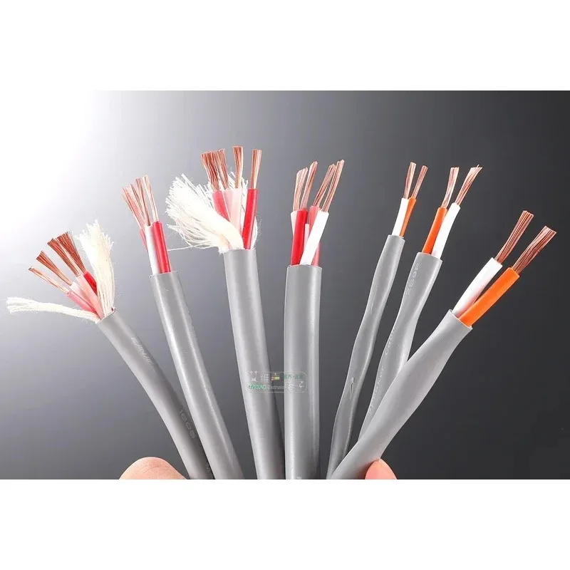 1メートル 日本製 CANARE 2芯/4芯 スピーカーケーブル オーディオ