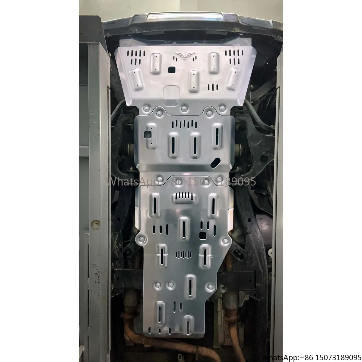 8mm  Titan Accessories Full Coverage Skid Plate Al-Mg Alloy Off-Road Protection