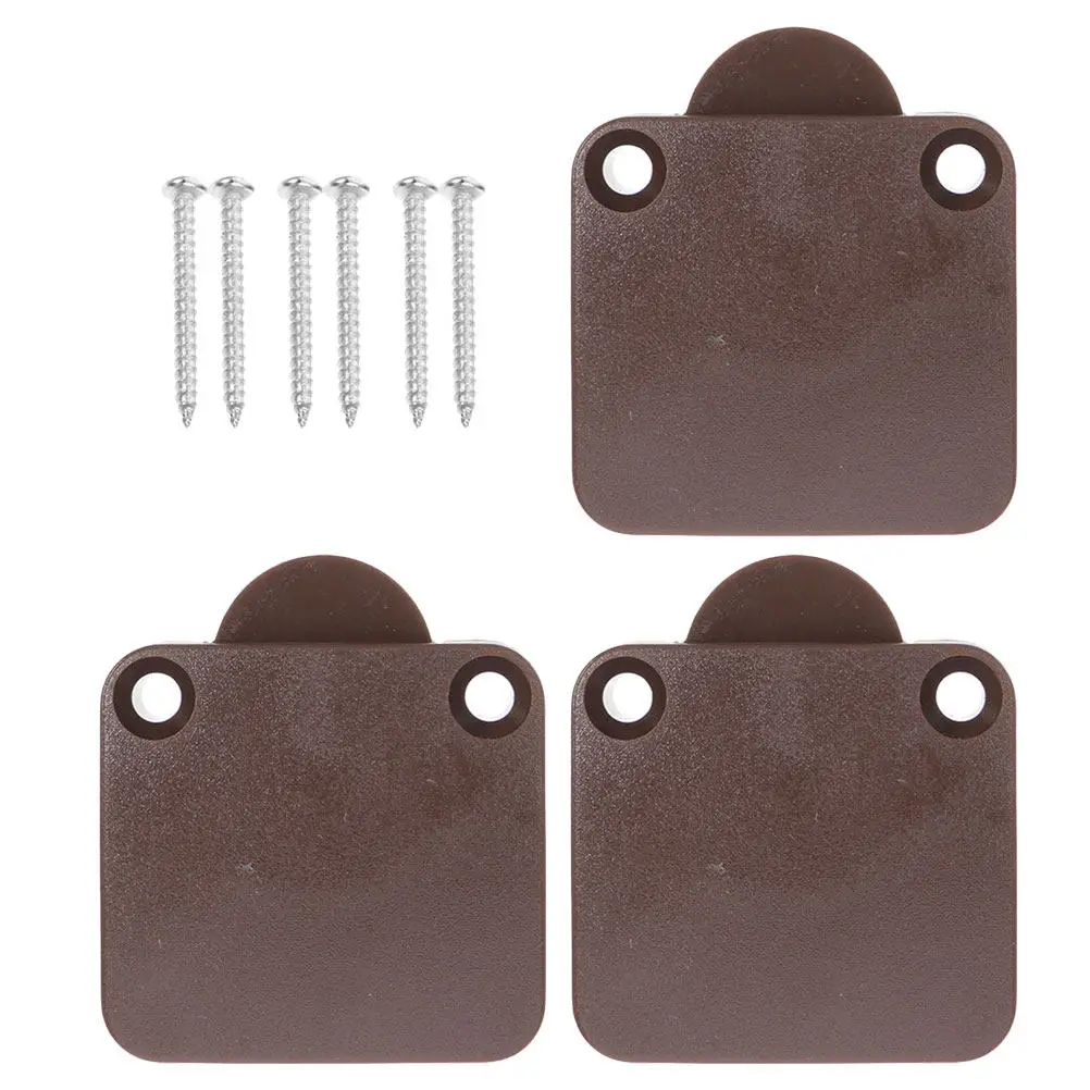 

3Pcs Self Reset Door Control Switch Automatic Cabinet Door Light Switch Sensitive Touch Activated Wardrobe Pantry Closet