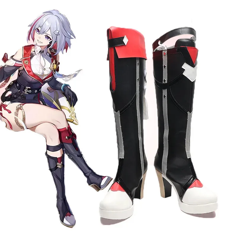 

Honkai Rail Topaz Cosplay Boots Comic Game Role Women Men Anime Party Halloween Cosplay Costume Props