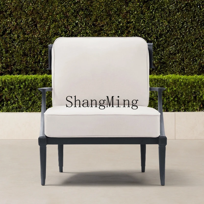 

SM Outdoor Courtyard Villa Hotel Sofa Hotel Outdoor Outdoor Waterproof Sunscreen Aluminum Alloy Sofa