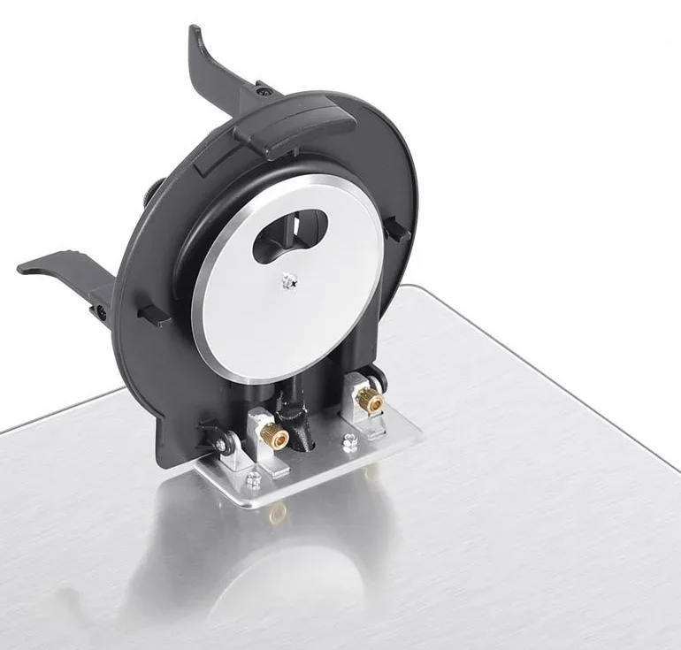 رأس مزدوج انقلبت على الموقد المطبخ المنزلي Lng طبق الطبخ موقد الموقد الفرن موقد النار القابل للطي 2 طرق #5