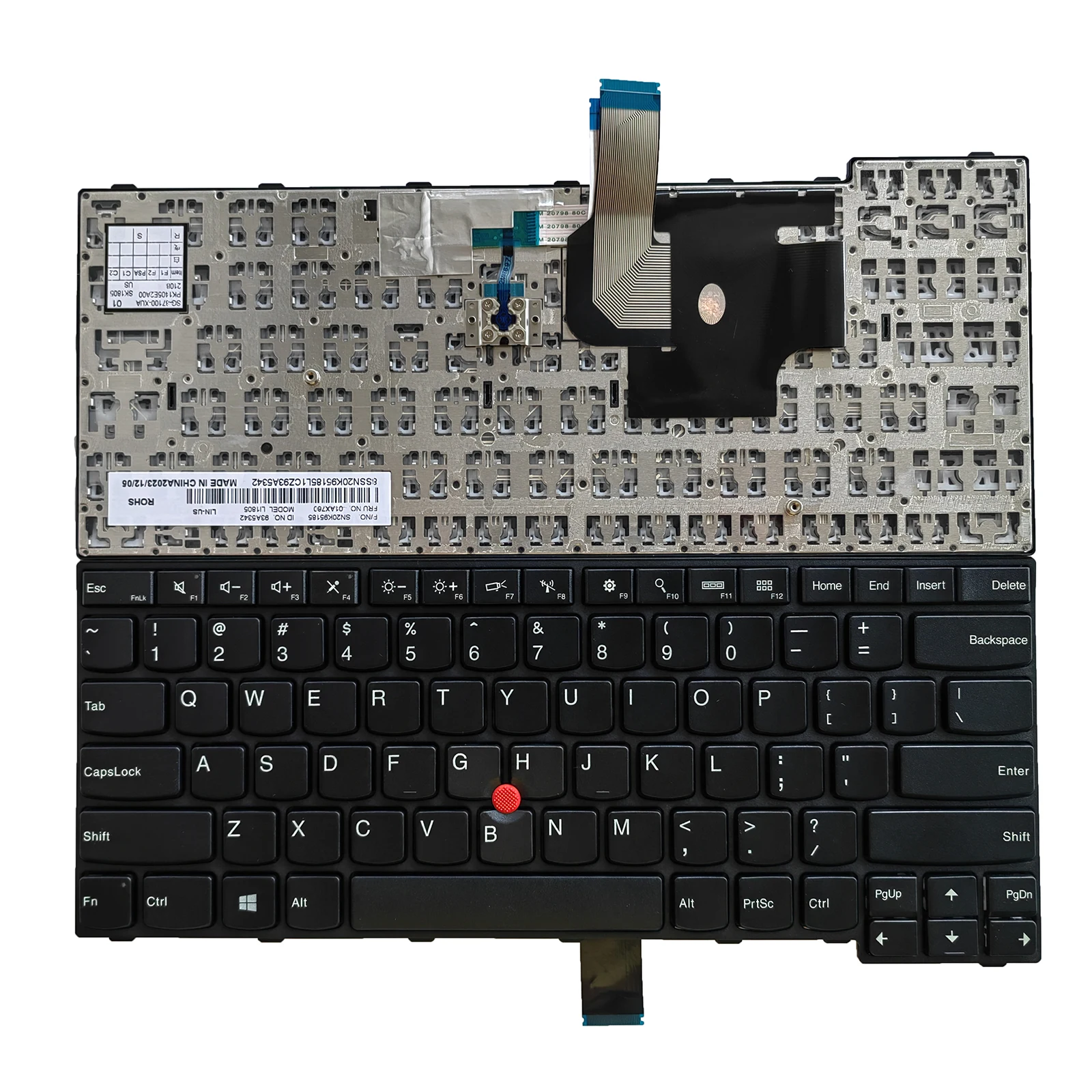 

New For Lenovo ThinkPad E450 E450C E455 E460 E465 US Keyboard 04X6101 SN20E66101