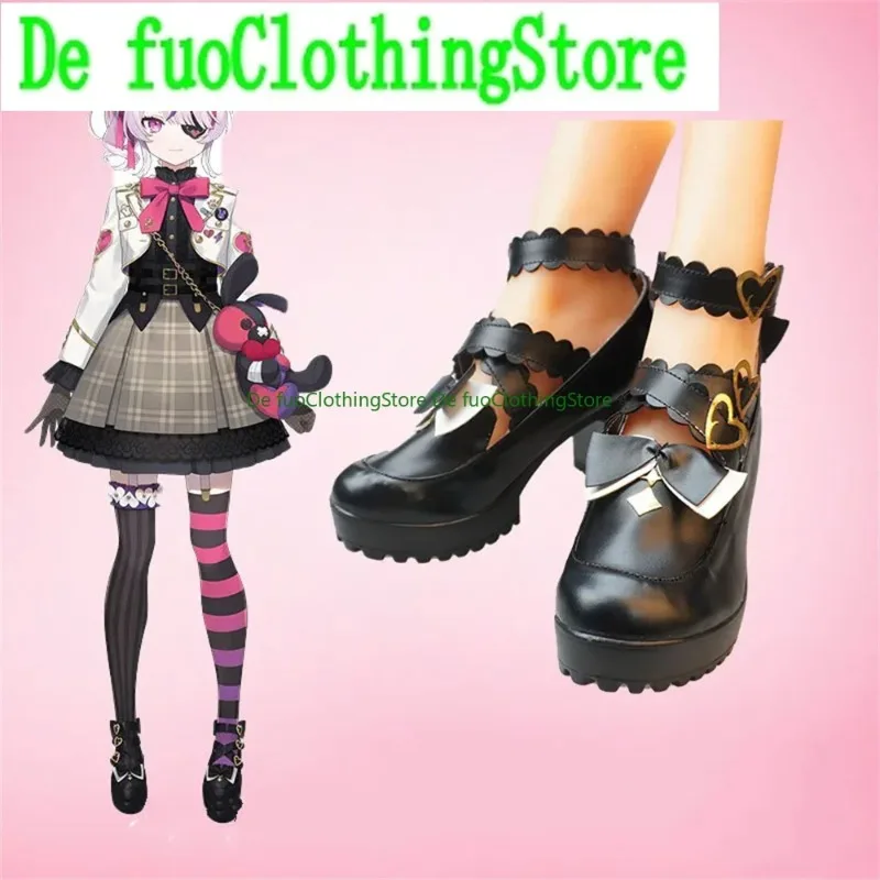 DefuoVhololive コスプレ靴 ブーツ ゲーム アニメ ハロウィン クリスマス cClothing 靴店