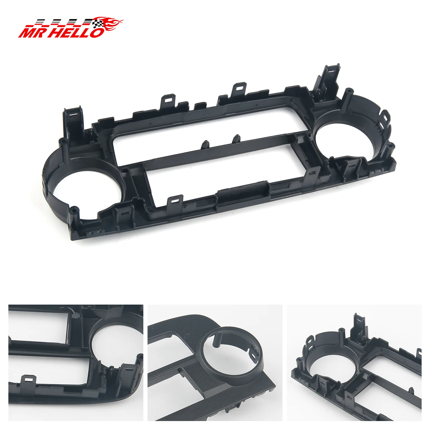 

1 шт., автомобильная панель кондиционера для Honda CR-V 2007-2012, комплект приборной панели, установка консоли Facia, рамка адаптера, накладка