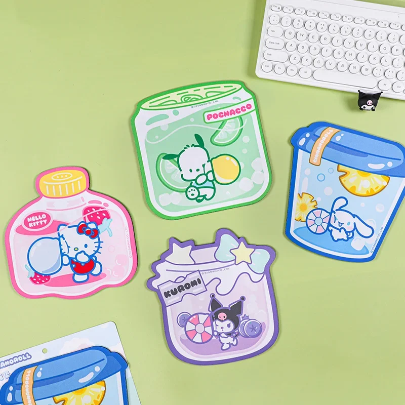 1pc Sweet Cartoon Mouse Pad Creative Non-slip Cute Gaming Mouse Pad Ergonomically Designed for Girl Gift School Office Supplies