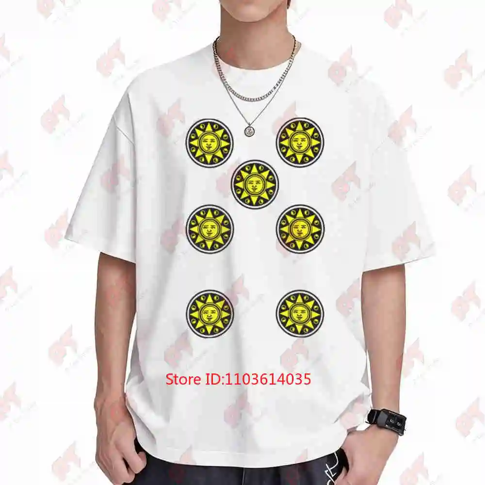 Sette Di Denari Scopa Briscola Italian Short Sleeve Tee 100% Cotton T-Shirt