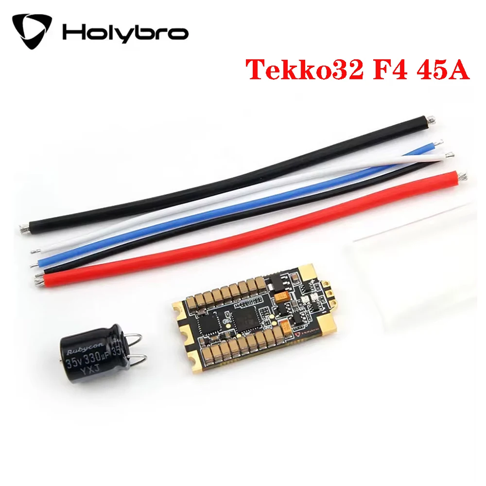 Holybro Tekko32 F4 45A Brushless ESC BLHeli_32 Bit 2-6s Dshot1200 Compatible Betaflight F3/F4 Flight Controller for RC FPV Drone