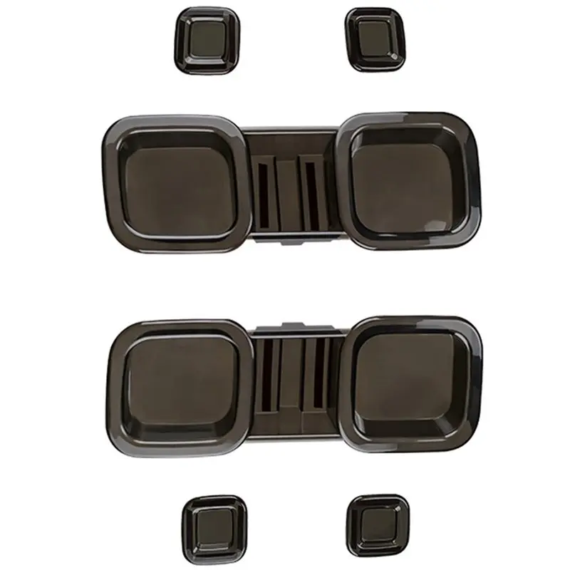 AASS-For Land Rover Defender 90 110 130 2020-2025 6Pcs Brake Light Cover Trim Smoked Black Tail Light Cover