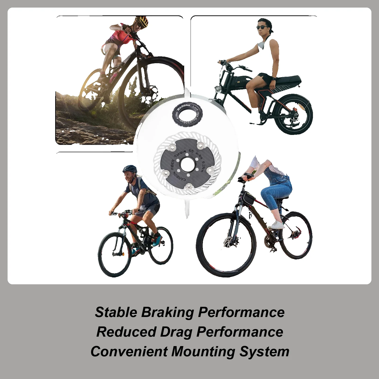 

Bike Disc Brake Rotor Cycling Part Mountain Bikes Brake Rotors For Women Youth Teens Athletes Family Friends Travelling Outdoor