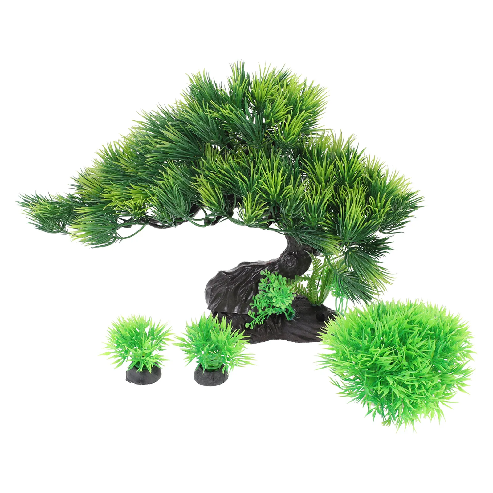 

1Set Simulation Pine Tree Resin Aquarium Decoration Fish Tank Supply Enhances Visual Appeal Safe for Naturalistic