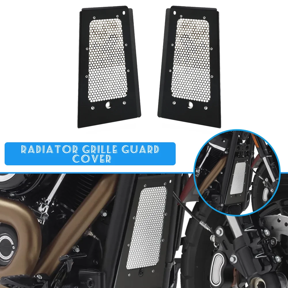 

Motorcycle Oil Cooler Guard Cover Protect For Softail Range model /Breakout/Standard/Deluxe/FXDR 2018 2019 2020 2021 2022 2023