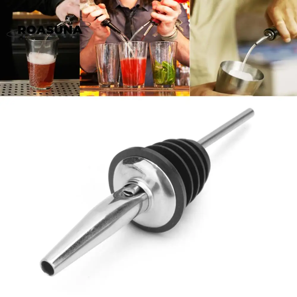 الفولاذ المقاوم للصدأ ويسكي الخمور النفط زجاجة نبيذ المدفق غطاء صنبور سدادة الفم موزع نادل أدوات مطبخ بار الملحقات