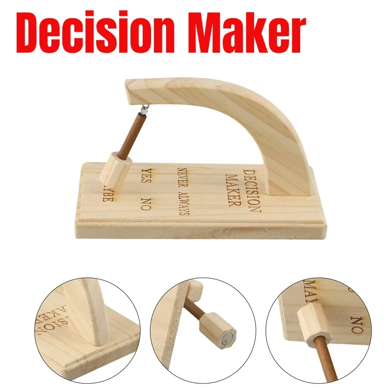 Decision Maker Pendulum Magnetic Wooden Decision Maker Pendulum Swing Pendulum To Find Your Answer Party Prop Pendulum Stand