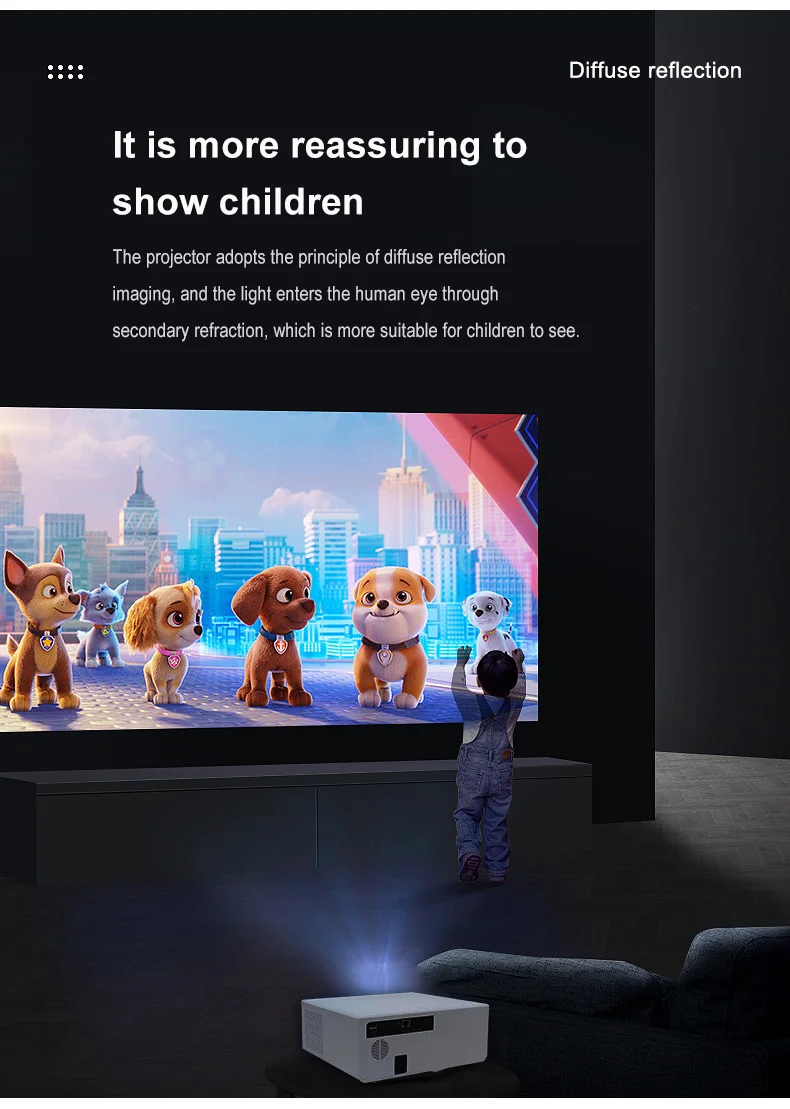 Everycom E700 2k Max Bester LCD-Projektor Preis Film Video Wifi Kino HD Led Home 1080p Smart Projektor