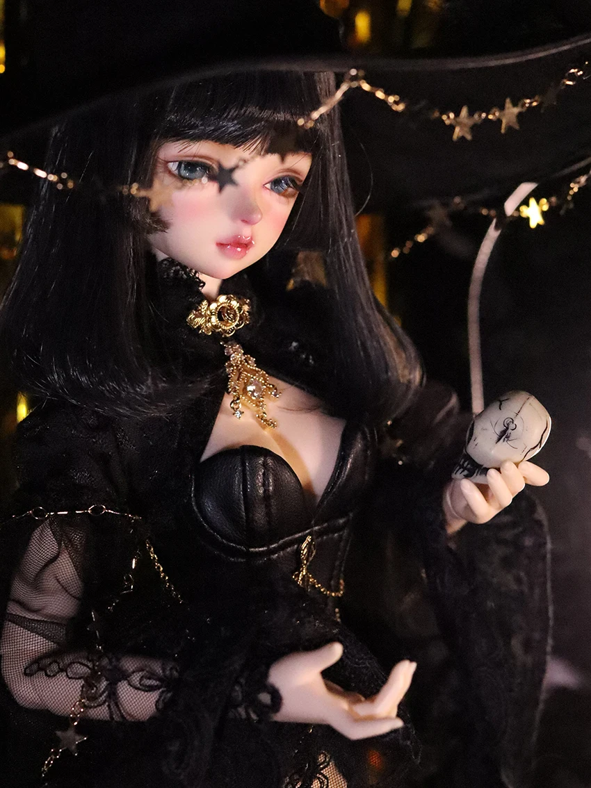 New bjd Doll sd1/4 Girl Maiden Court Style Dark System toy RIN Resin Joint Removable Magician Spot makeup