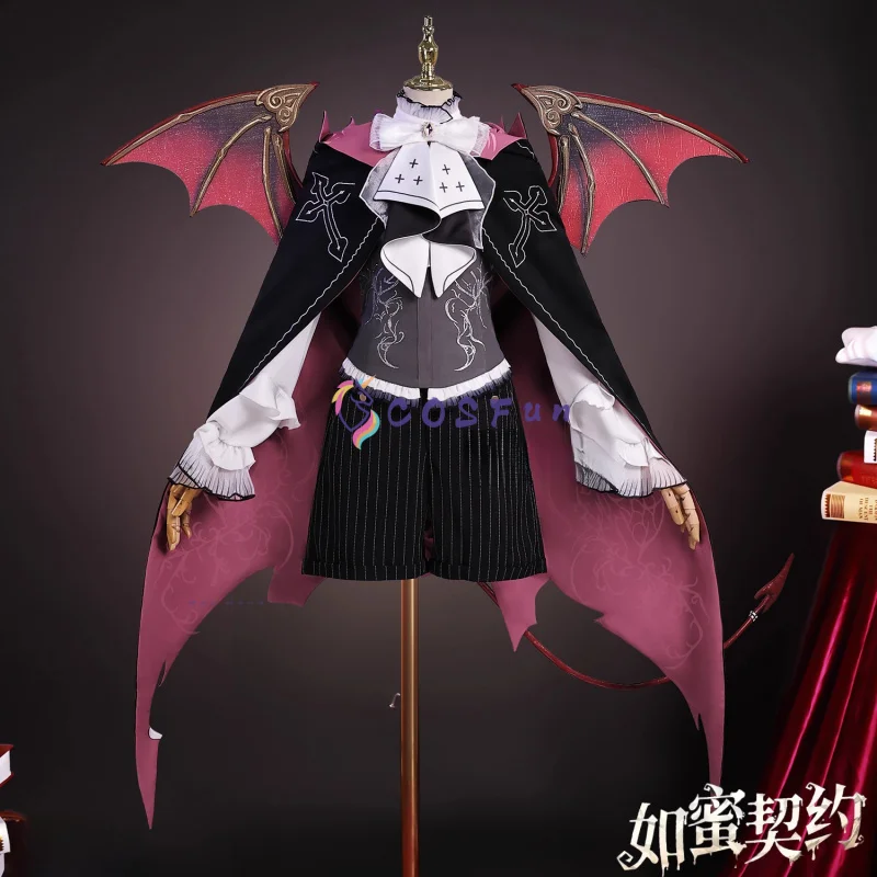 

Mr Love: Queen's Choice Kilo Cosplay Costume Halloween Party Gorgeous Uniform Accessories Props Complete Set COSFun