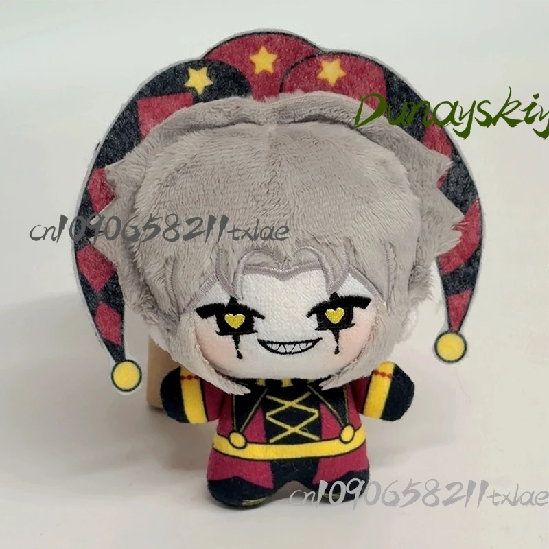 Freak Game Pierrot Cosplay Wig Gray-white Wolf Tail Wig Sexy Kawaii Plush Fans Gifts Daily Party Stage Carnival Halloween view 5