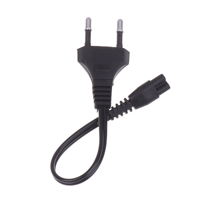 1Pc EU Plug Double Port Charging Cable 220V 110V Power Cord For Flashlight Charger Replacement view 4