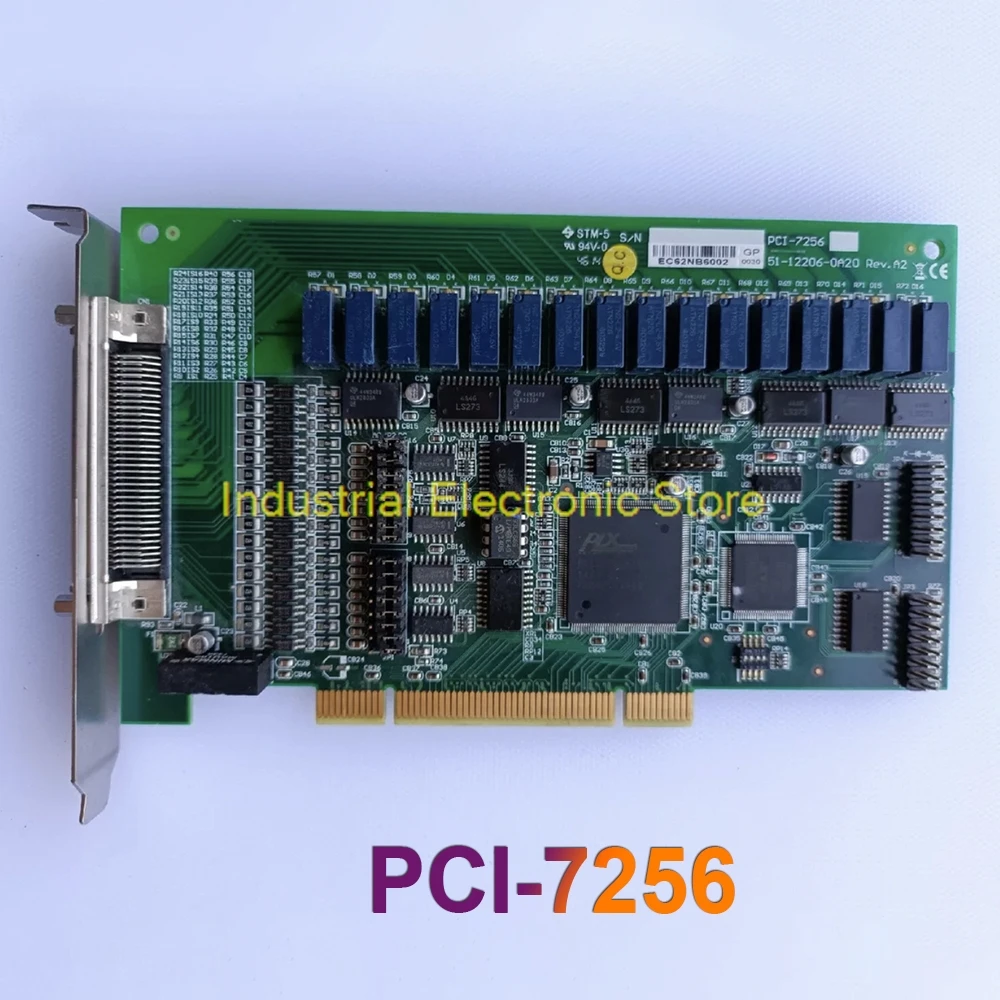 For ADLINK Data Acquisition Card 16-Channel Latch Relay Output I/O Card PCI-7256