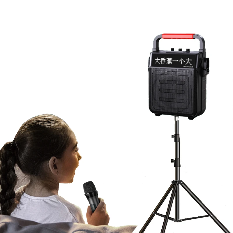 

Портативная Bluetooth-колонка с беспроводным микрофоном для вечеринок