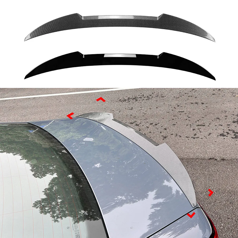 

Для BMW 5 серии I5 G60 525i 530i 2024 + M4 заднее крыло автомобиля багажник губа хвост спойлер багажника отделка крылья