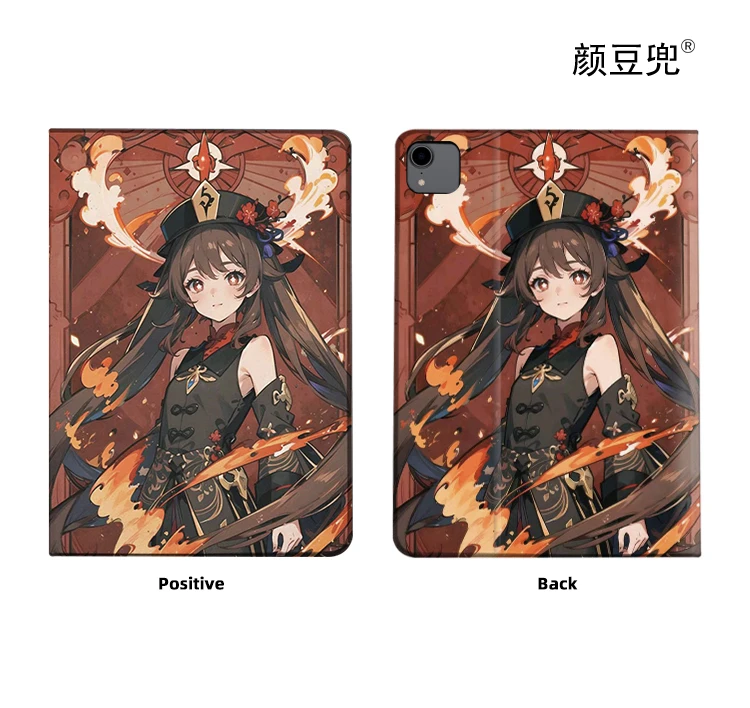 Hutao Anime Genshin Impact iPad 10.2 9th Air 2 3 Mini 6 5 Hülle Luxus Silikon Pro 13 12,9 11 10,5 Zoll iPad Air 6 5 4 2025