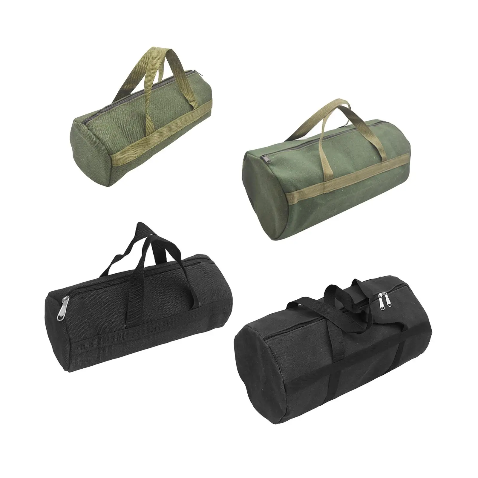 Organizer per riporre gli attrezzi borse portautensili borsa per attrezzi in tela a bocca larga borsa per attrezzi per falegname elettricista Woodworker idraulico