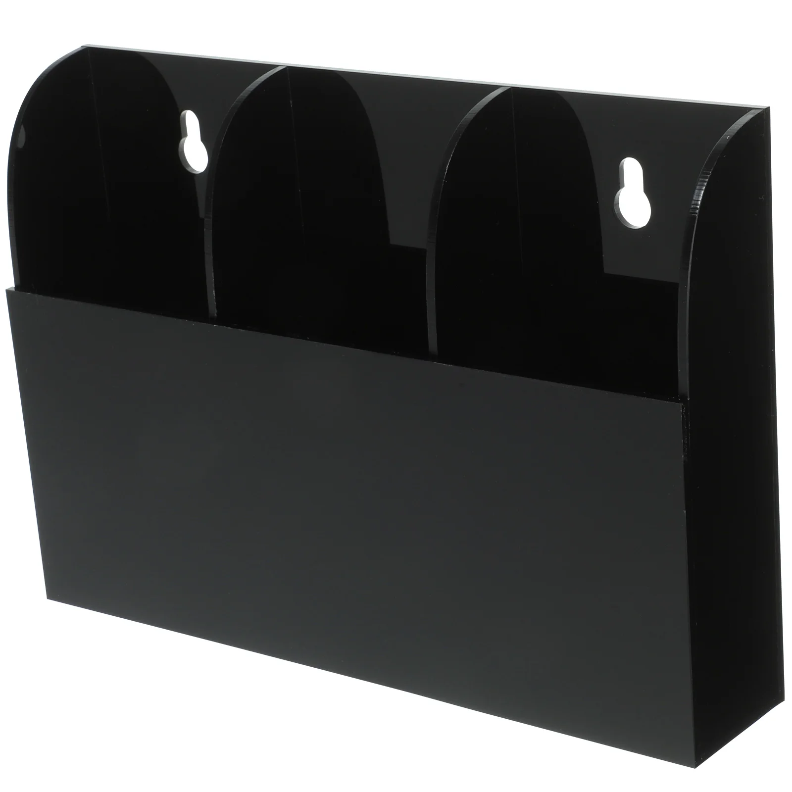 

Acrylic Remote Wall Mounted Phone Holder Storage Box Phone Holder Multi function Rack Home Wall Mounted Storage Box Office