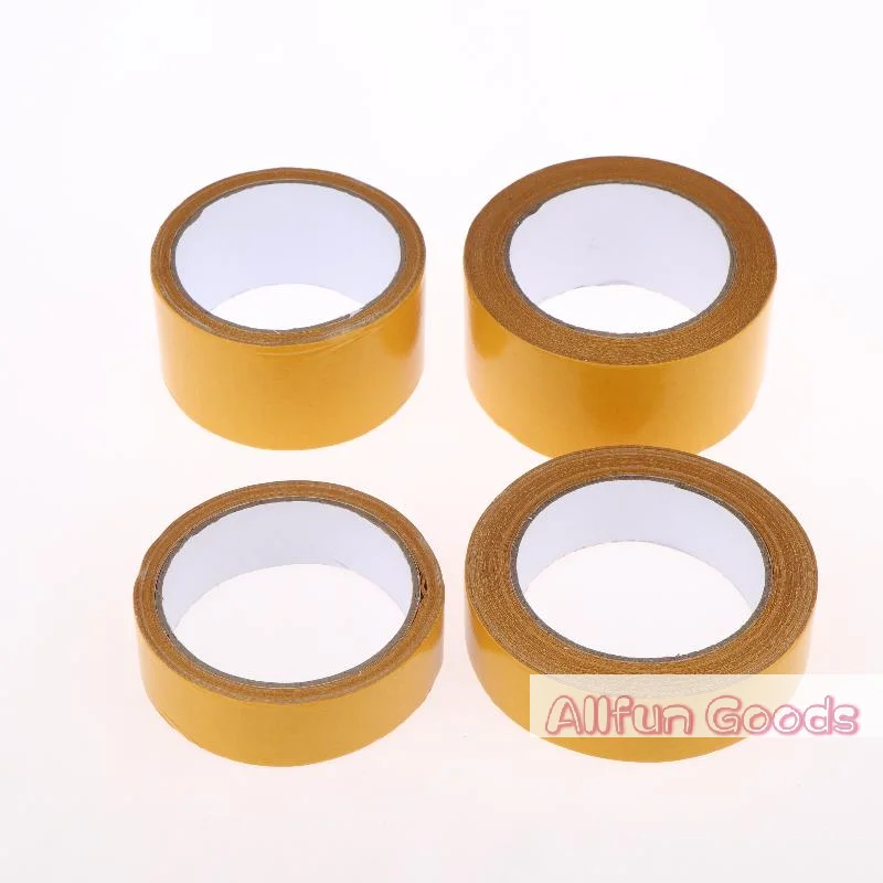 Super Traceless Carpet Adhesive Double Sided Cloth Base Tape With Strong Fixation High Viscosity For Waterproof Translucent Mesh