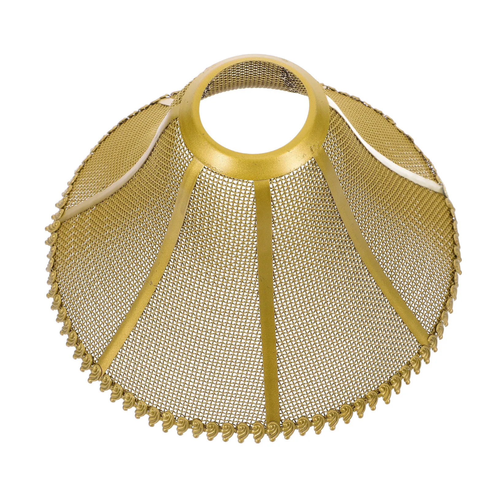 

Industrial Geometric Iron Lampshade Hanging Light Shade Retro Pendant Lamp Cover Metal Mesh for Home Restaurant Bar Decoration