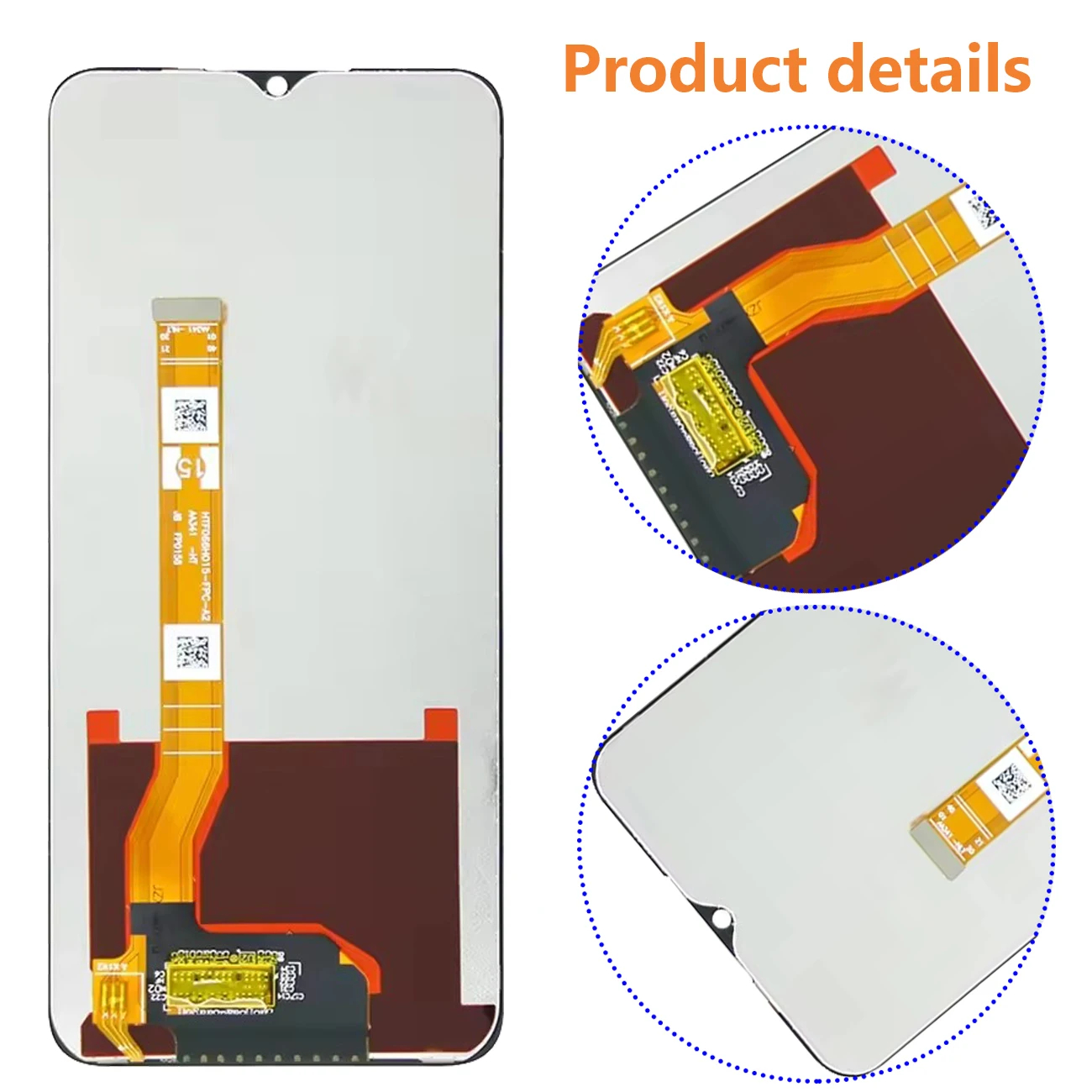 6.56“ Pantalla For Oppo A77S CPH2473 LCD DIsplay Full With Frame Screen Digitizer Assembly Replacement Repair Mobil Phone Parts