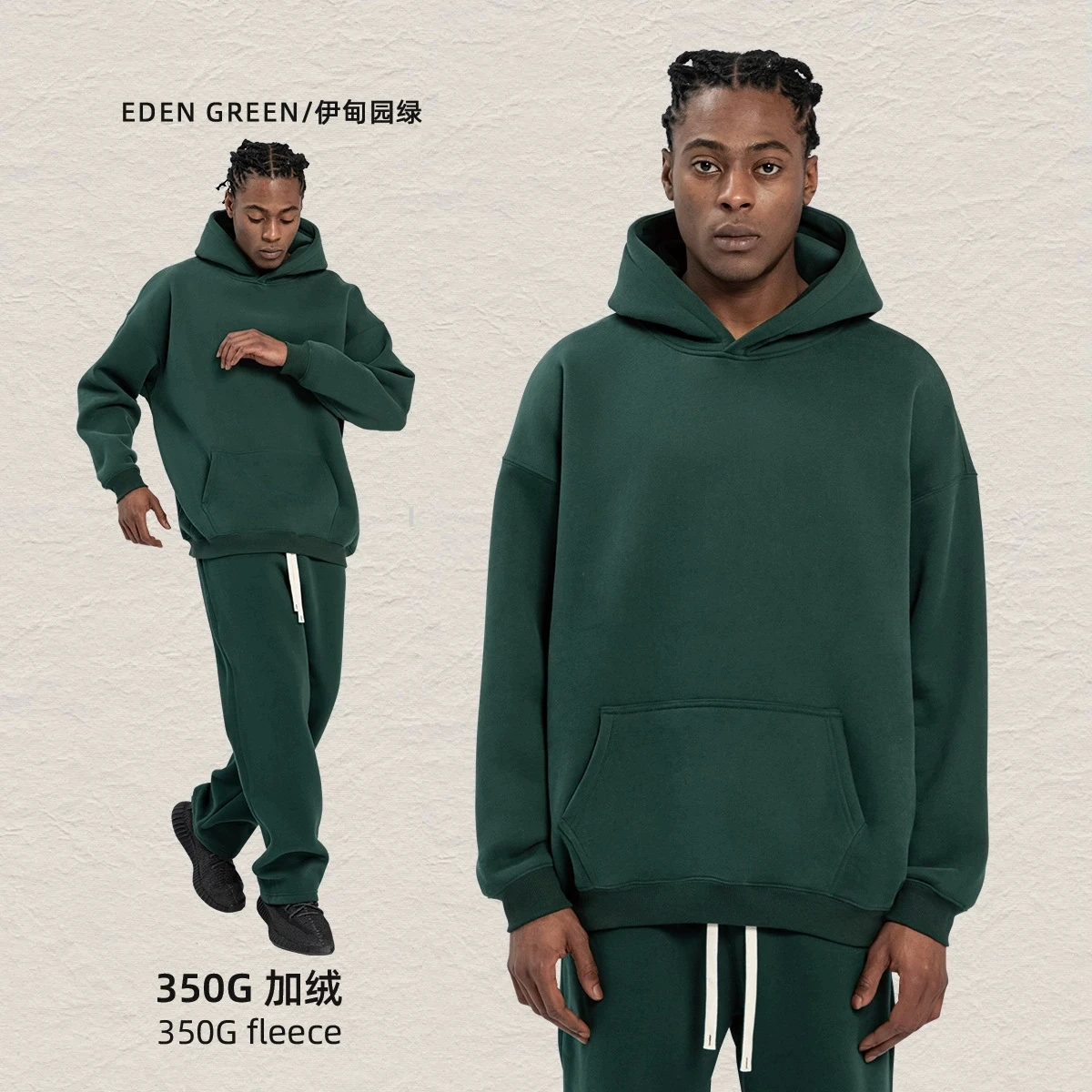 American Trendy Solid Color Hooded Sweatshirt Women Fashion Simple All-match Autumn Winter Hoodie Tops Lady Commuting Clothing