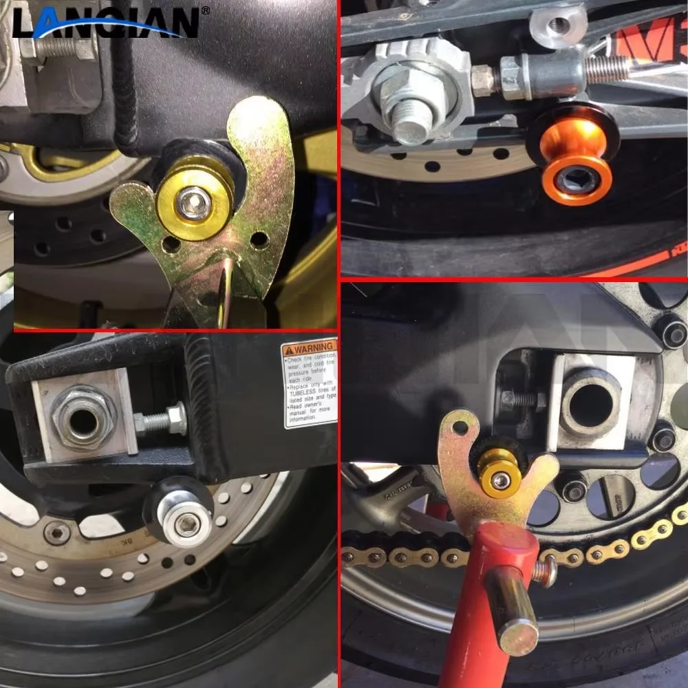 Para YAMAHA YZF R1 CNC carretes basculantes para motocicleta tornillos de soporte de brazo oscilante deslizante 1999-2024 2003 2004 2005 2006 2007