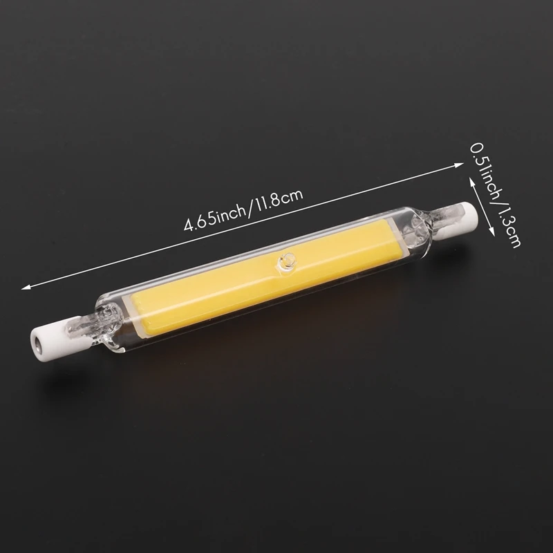 New Dimmable R7S Led Cob 10W 118Mm Led Light Bulbs Replace Halogen Lamp