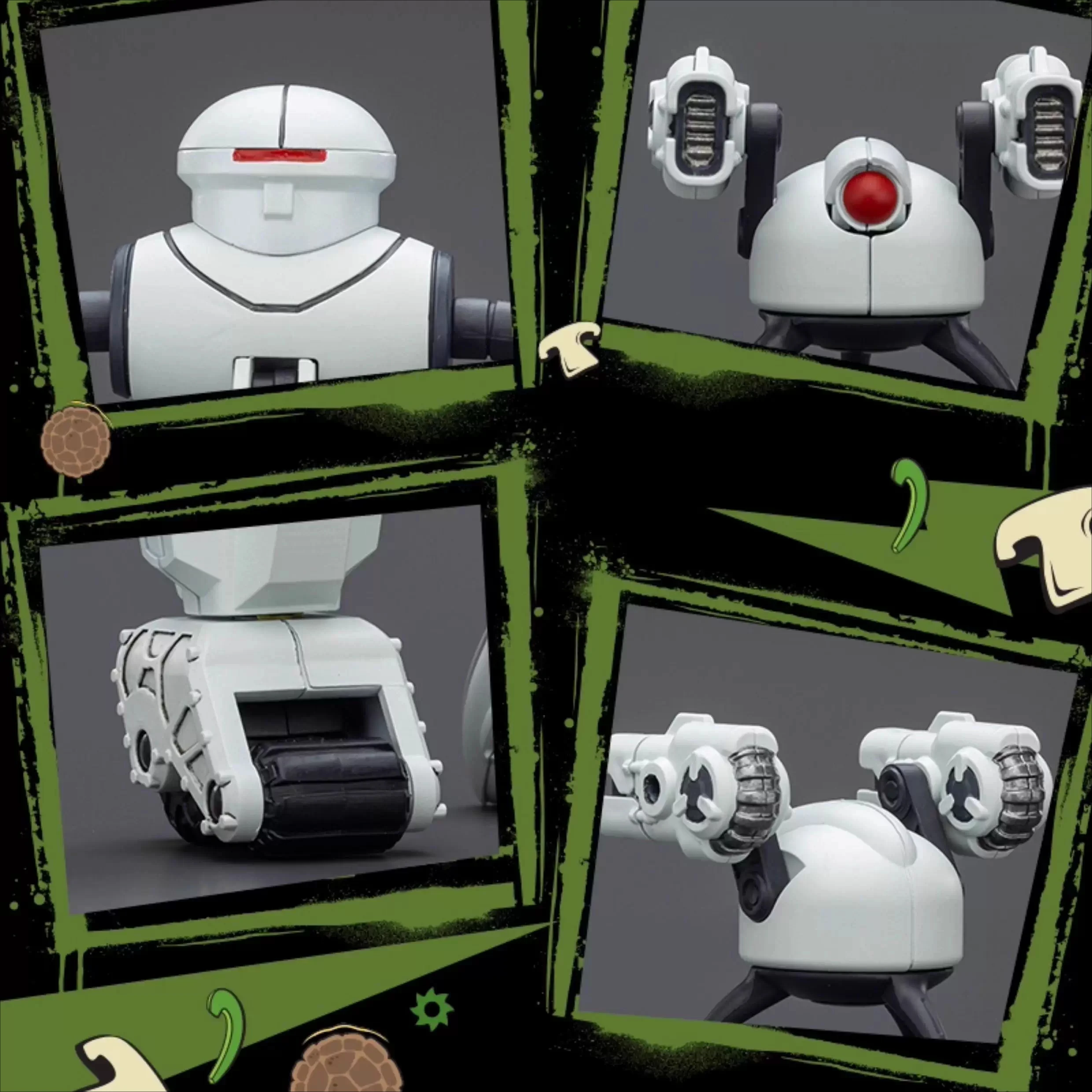 

JOYTOY TMNT 1/18 Фигурка Черепашки Ниндзя Черепаха Ван Родкил Родни Коллекционная модель Аниме Фигурки Игрушки Подарок