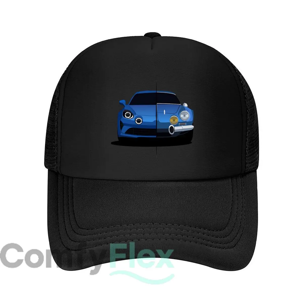 A modern car design with a sleek and stylish look Mesh Baseball Cap Men Women Retro Sun Breathable Snapback Cap Dad Spring Hat