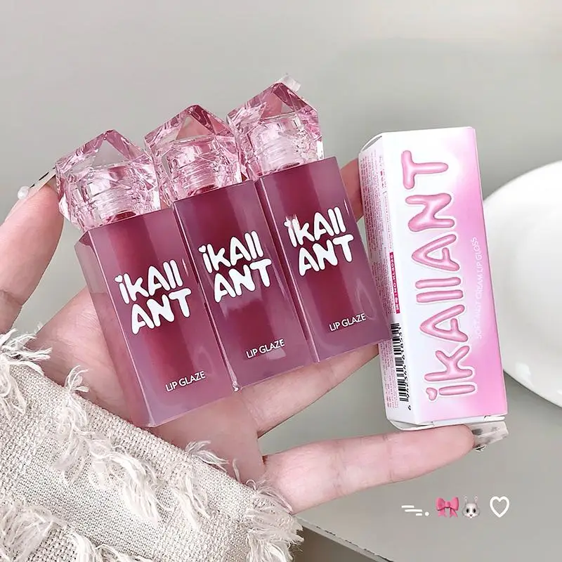 Brillant à lèvres velours mat, soyeux, lisse, longue durée, maquillage, facile à appliquer, rouge à lèvres roseâtre