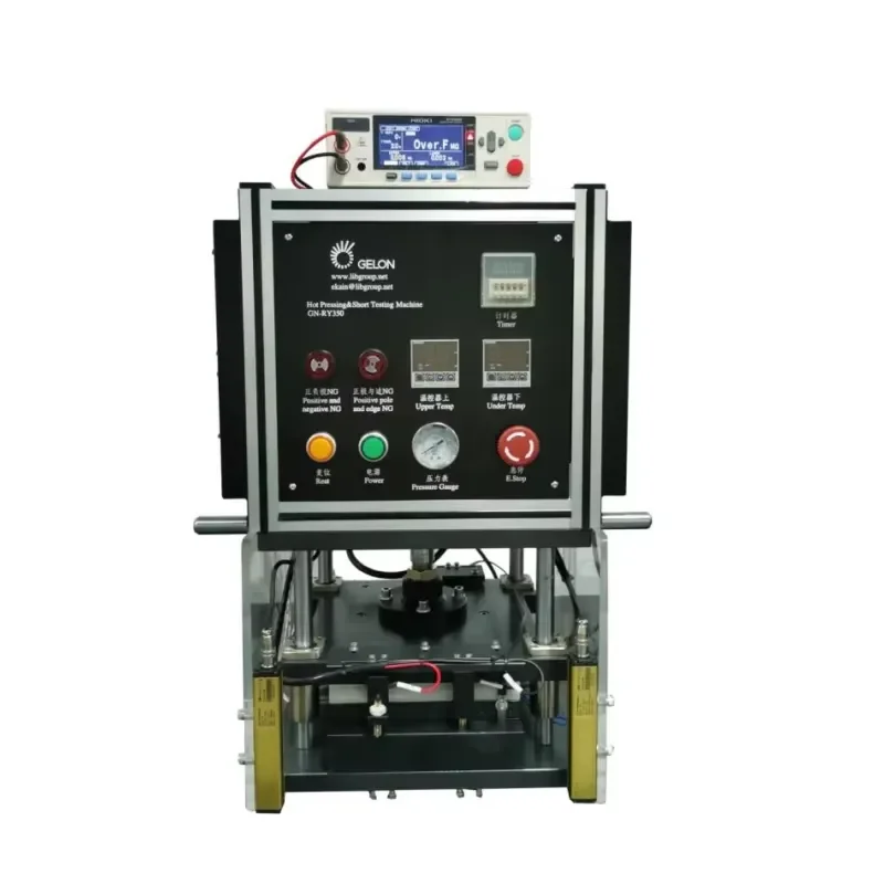 Lithium Ion Battery Equipment Heating Pressing Testing All-in-one Machine for Polymer Pouch Batteries