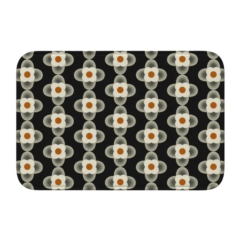 Custom Orla Kiely Front Door Floor Mats Indoor Scandinavian Flowers Multi Stem Kitchen Bath Doormat Toilet Room Carpet  Footpad