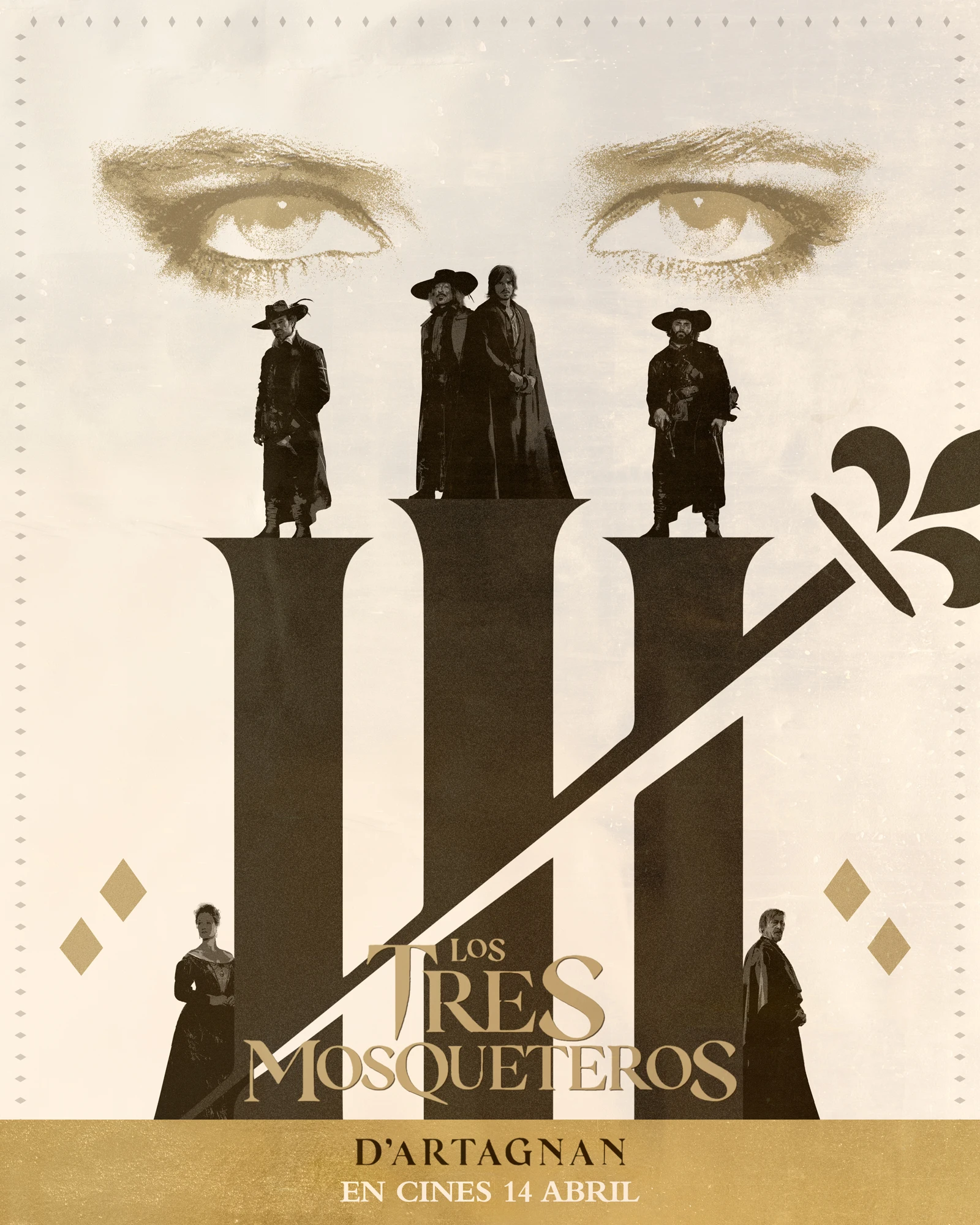 Les Trois Mousquetaires De Drie Musketiers Filmposter