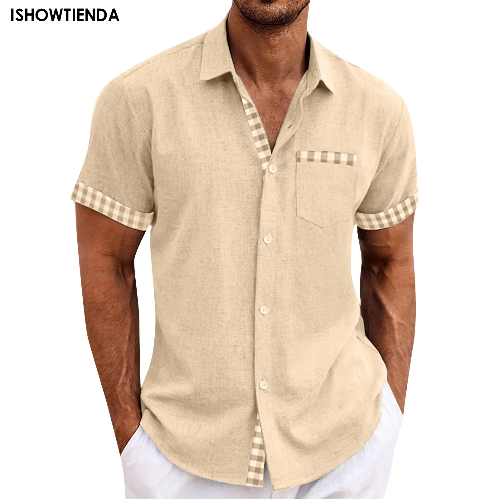 

Hawaiian Shirts For Men 2024 New Men's Shirt 3d Printed Short Sleeved Shirt Simple Casual Tops Loose Oversized Men Clothing Shir