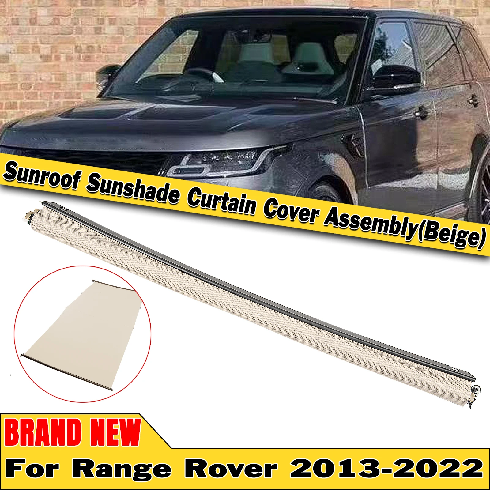 Car Sunroof Shade Curtain Cover Roller Blind Sun Roof For Range Rover Range Rover Sport L405 L494 2013-2022