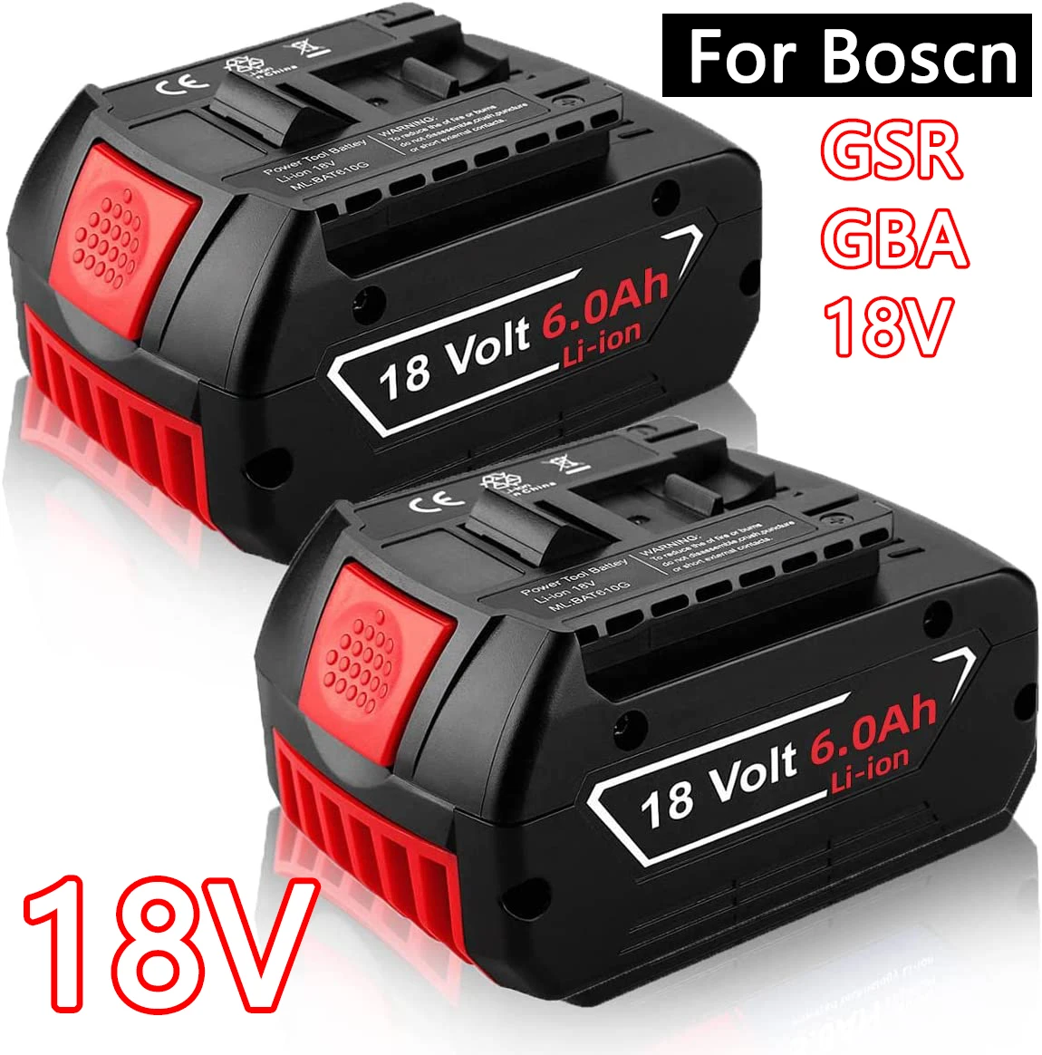 For BOSCH 18V Battery BAT609 BAT610 For Bosch 18V Professional 18V Li-ion Battery Drill Battery GBA18V GSR18V BAT618 BAT619